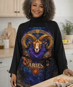 Aries Zodiac Apron