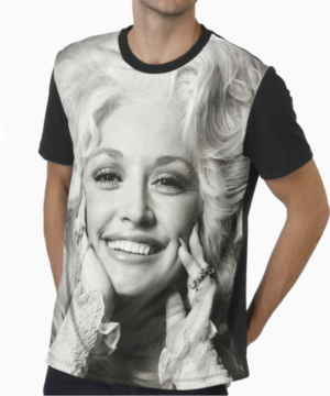 Dolly Parton B/W Tribute Graphic T (Pre-Order Today) (Copy)